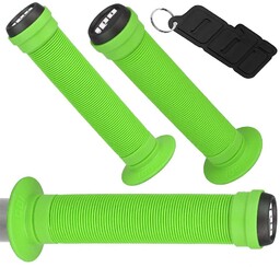 Chwyty ODI BMX Longneck ST, zielone,143 mm