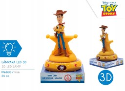 Lampka nocna Led 3D Woody Toy Story