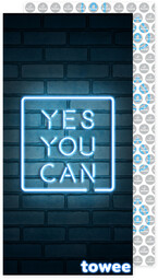 Towee Ręcznik szybkoschnący YES YOU CAN, 50 x