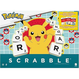 Mattel Games Gra planszowa Scrabble Pokémon The Crossword