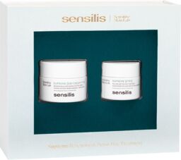 Zestaw Sensilis Supreme Renewing&Detox, krem na dzień, SPF
