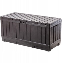 Skrzynia ogrodowa 350L Keter Kentwood Storage Box, brązowa