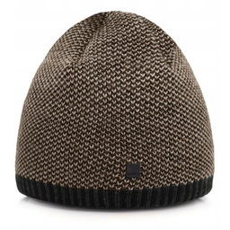 Ciepła, Dwuwarstwowa Czapka Beanie - Pako Jeans -