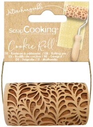 SCRAP COOKING - Mini drewniany wałek "Ondines" -