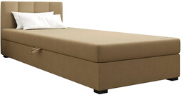 Elior Jasnobrązowy tapczan pojedynczy 120x195 cm K2-C42