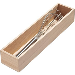 iDesign EcoWood organizer do szuflad, drewniana wkładka