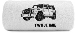Mały ręcznik do rąk off-road 4x4 50x100 Mercedes