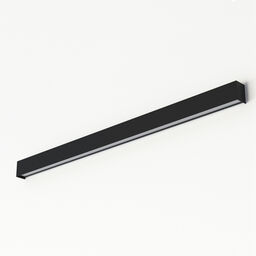 Kinkiet STRAIGHT WALL LED BLACK L 122cm T8