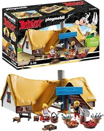 PLAYMOBIL Asterix 71266 Asteriks: Chata Ahigieniksa, Fryzjer Ahigieniks