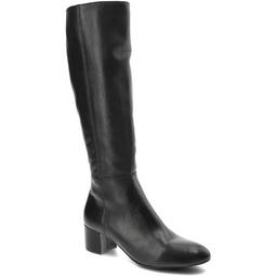 Nessi Czarne Kozaki Ocieplane Buty Damskie