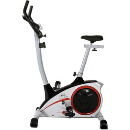 Christopeit AL1 rower stacjonarny magnetyczny, treningowy, domowy, srebrny