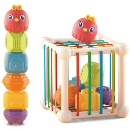 WOOPIE BABY Elastyczna Kostka Sensoryczna Sorter dla Dzieci