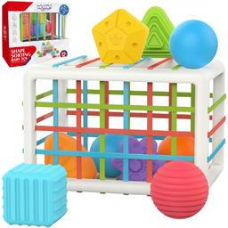 Woopie Baby Elastyczna Kostka Sensoryczna Sorter Dla Dzieci