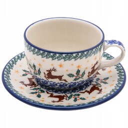 Filiżanka do herbaty kawy 200 ml Bolesławiec