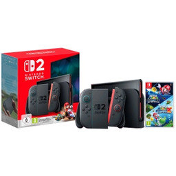 Nintendo Switch 2 Joy-Con Czarny + Mario Kart