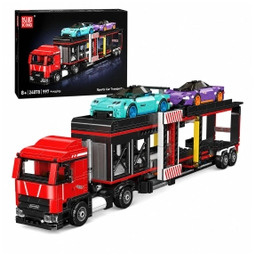 Mould King Klocki konstrukcyjne Sports Car Transporter Truck