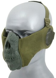Maska ochronna CS Skull Face z ochraniaczami uszu