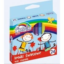 Kredki Fiorello świecowe 32 kolory