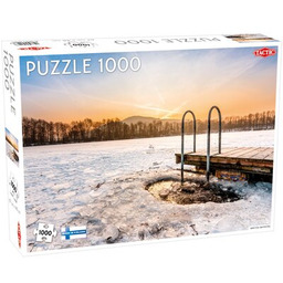 TACTIC Puzzle Lovers Winter Swimming 58669 (1000 elementów)