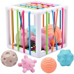 WOOPIE BABY Elastyczna Kostka Sensoryczna Sorter dla Dzieci