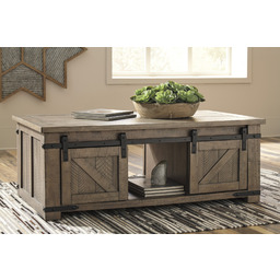 Amerykański Stolik / Ława z drzwiami przesuwnymi*