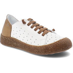 Ravini Półbuty damskie, ze skóry naturalnej licowej ażurowa