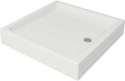 CERSANIT Brodzik kwadratowy TAKO 90x16 biały zintegrowany S204-012