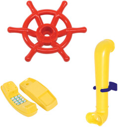 ZESTAW 3w1 ster Kapitana, peryskop, telefon