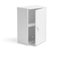 Szafka metalowa, 780x550x340 mm, biały