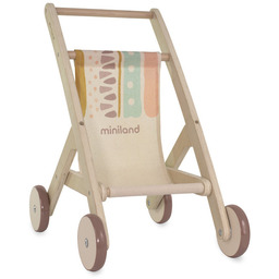 Miniland Drewniany Wózek Dla Lalek