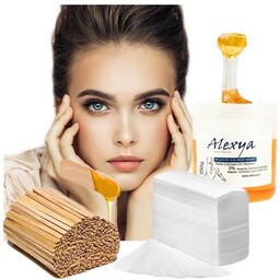Zestaw do depilacji brwi woskiem - Alexya