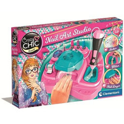 CLEMENTONI Zestaw kreatywny Crazy Chic Studio paznokci 18768