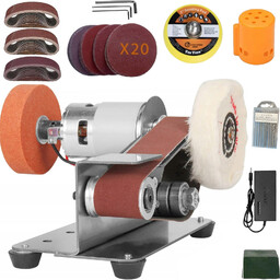 elektryczna wielofunkcyjny szlifierka taśmowa stołowa metalu ostrzałka noży