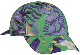 Czapka Colour Flowers by Seeberger, zielony, One Size