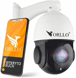 Przemysłowa Kamera Monitoringu Ip Obrotowa Zewnętrzna Orllo R2