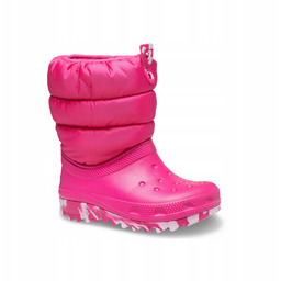Śniegowce zimowe Crocs Classic Neo 207683-PINK 24-25