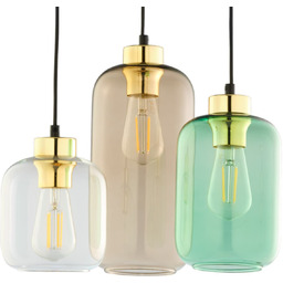 Potrójna wisząca lampa Marco 3325 TK Lighting owalna