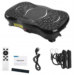 Platforma Wibracyjna Wibrująca Do Ćwiczeń Fitness Z Linkami