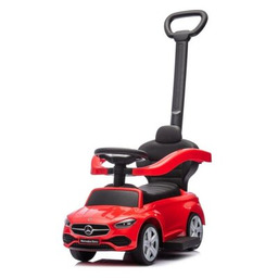 MILLY MALLY Jeździk Mercedes Benz C-Class Czerwony rączka