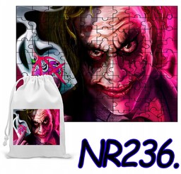 PUZZLE 192 EL. UKŁADANKA PREZENT JOKER BATMAN +