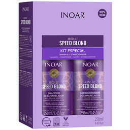 Inoar Speed Blond Duo Szampon 250ml + Odżywka