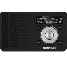 TechniSat DigitRadio 1 Radio FM DAB+ Czarno-srebrny Radioodbiornik