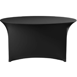 HENDI Obrus okrągły, czarny, średnica 150 cm, wysokość