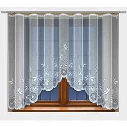 Mg Firana 24256 żakard łuk 400x150 z taśmą