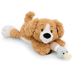NICI Przytulanka brązowy piesek z kaczuszką 30 cm