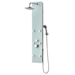 Panel prysznicowy seledynowy Karla Kerra