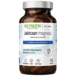 Biowen Jabłczan magnezu, 100 kapsułek
