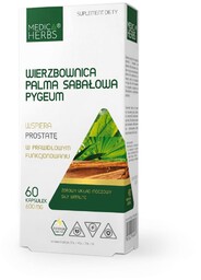 Medica Herbs Wierzbownica Palma Sabałowa Pygeum - 60