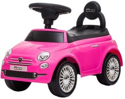 SUN BABY Jeździk Fiat 500 Różowy