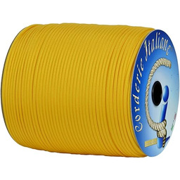Paracord 550 Type III Basic, żółty 4 mm